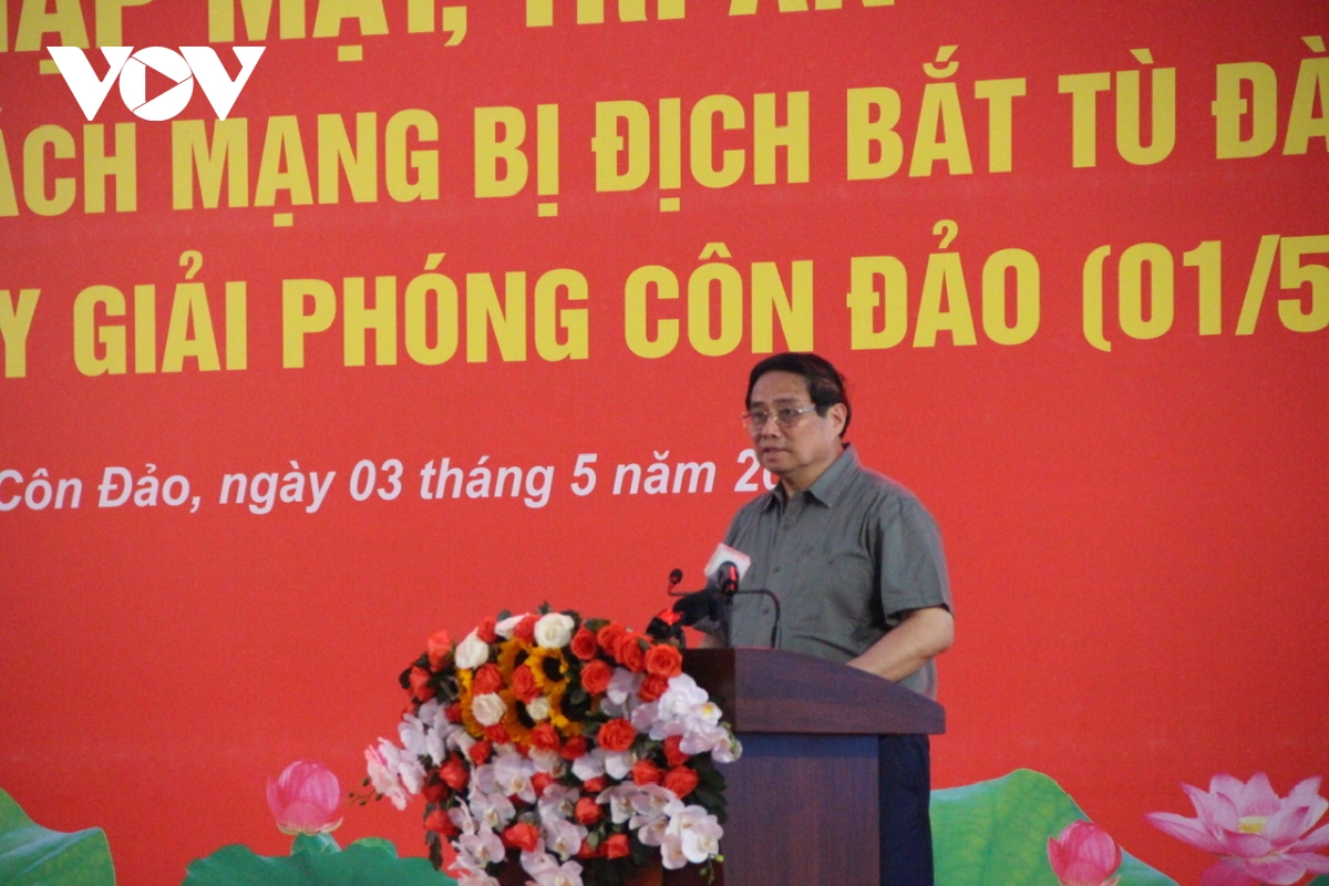 thủ tướng phạm minh chính gặp mặt gần 700 cựu tù chính trị côn Đảo hình ảnh 1 thu tuong pham minh chinh gap mat gan 700 cuu tu chinh tri con Dao hinh anh 1