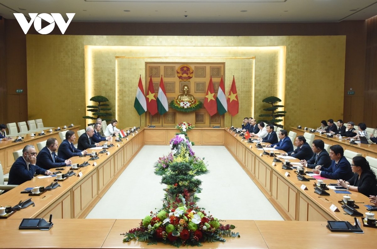 thu tuong pham minh chinh hoi kien tong thong hungary hinh anh 5 thu tuong pham minh chinh hoi kien tong thong hungary hinh anh 5