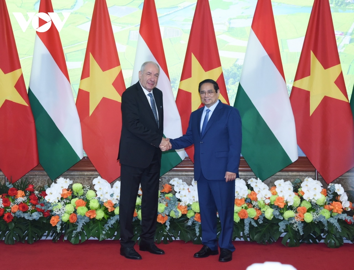thu tuong pham minh chinh hoi kien tong thong hungary hinh anh 2 thu tuong pham minh chinh hoi kien tong thong hungary hinh anh 2