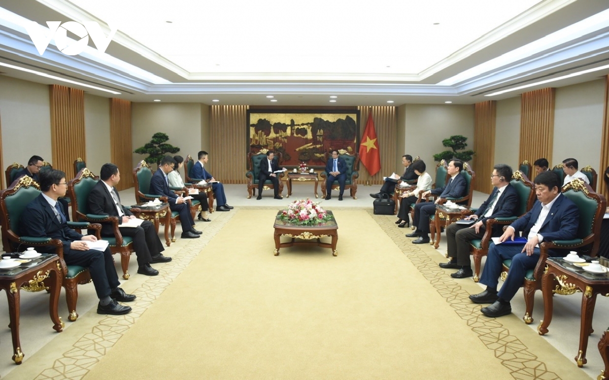thủ tướng phạm minh chính tiếp chủ tịch tập đoàn hoa Điện trung quốc hình ảnh 2 thu tuong pham minh chinh tiep chu tich tap doan hoa Dien trung quoc hinh anh 2