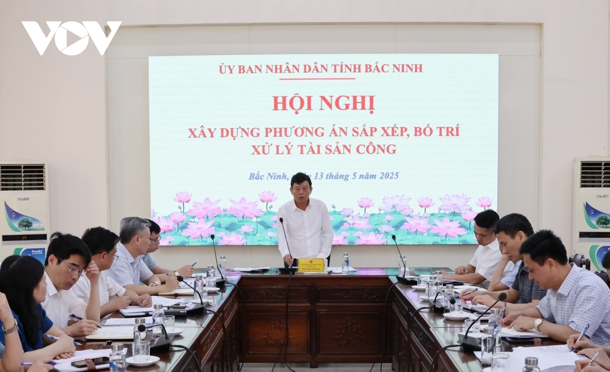 bắc ninh lên phương án sắp xếp, bố trí xử lý tài sản công hình ảnh 1 bac ninh len phuong an sap xep, bo tri xu ly tai san cong hinh anh 1