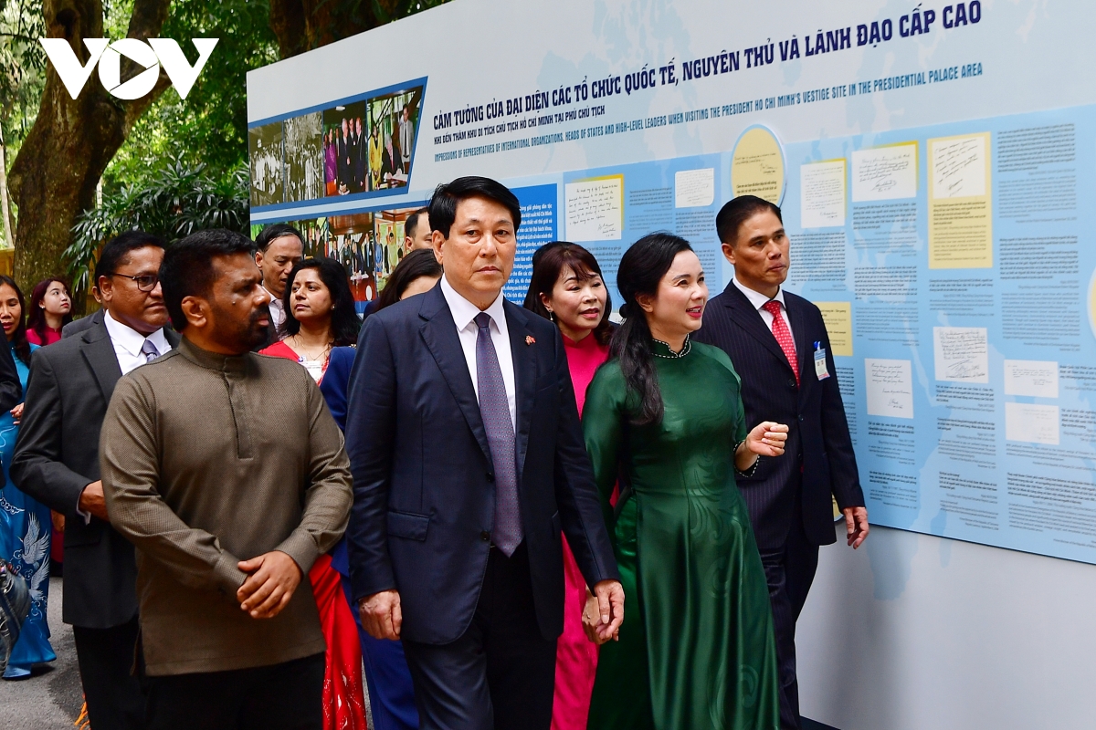 chu tich nuoc luong cuong va tong thong sri lanka tham nha san bac ho hinh anh 3