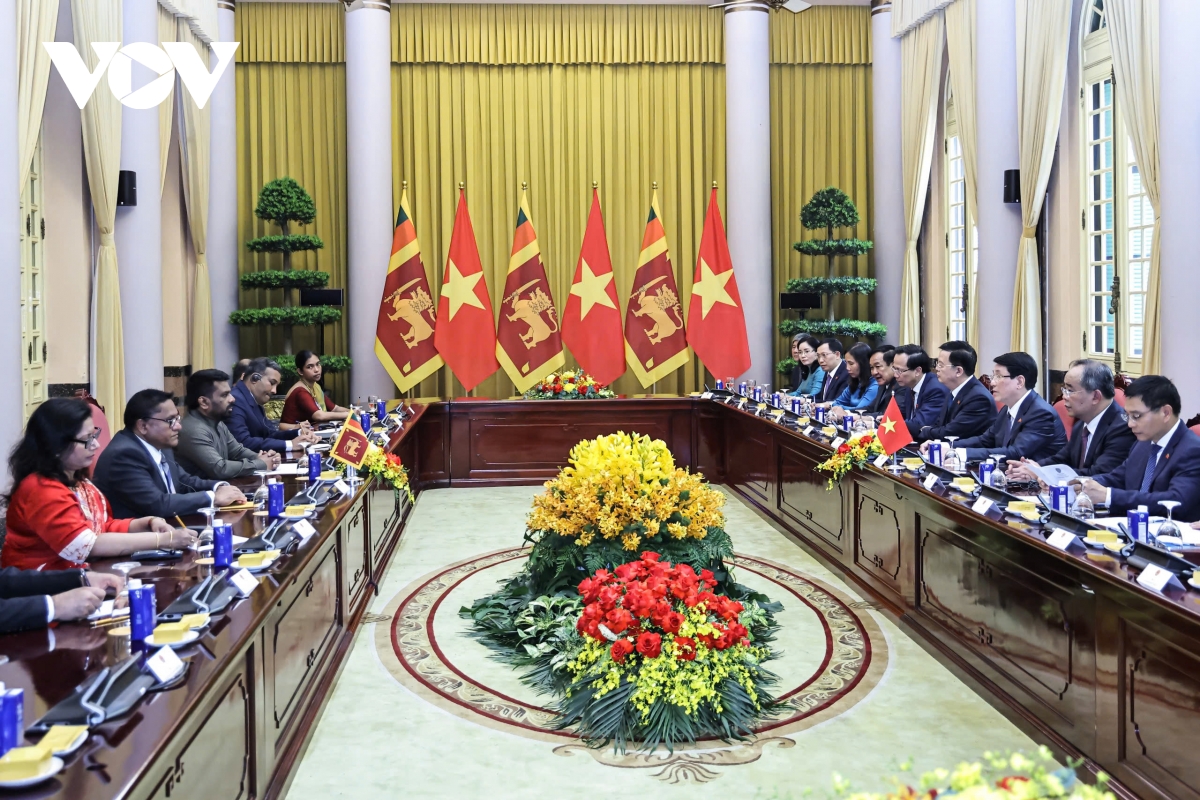 toàn cảnh chuyến thăm cấp nhà nước đến việt nam của tổng thống sri lanka hình ảnh 6 toan canh chuyen tham cap nha nuoc den viet nam cua tong thong sri lanka hinh anh 6