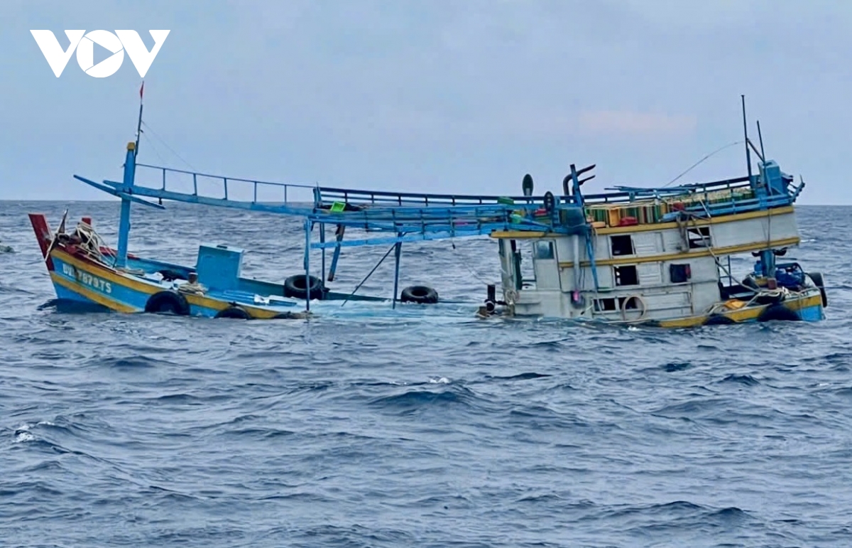 va chạm tàu hàng 10 ngư dân tàu cá bị nạn trên biển côn Đảo hình ảnh 1 va cham tau hang 10 ngu dan tau ca bi nan tren bien con Dao hinh anh 1