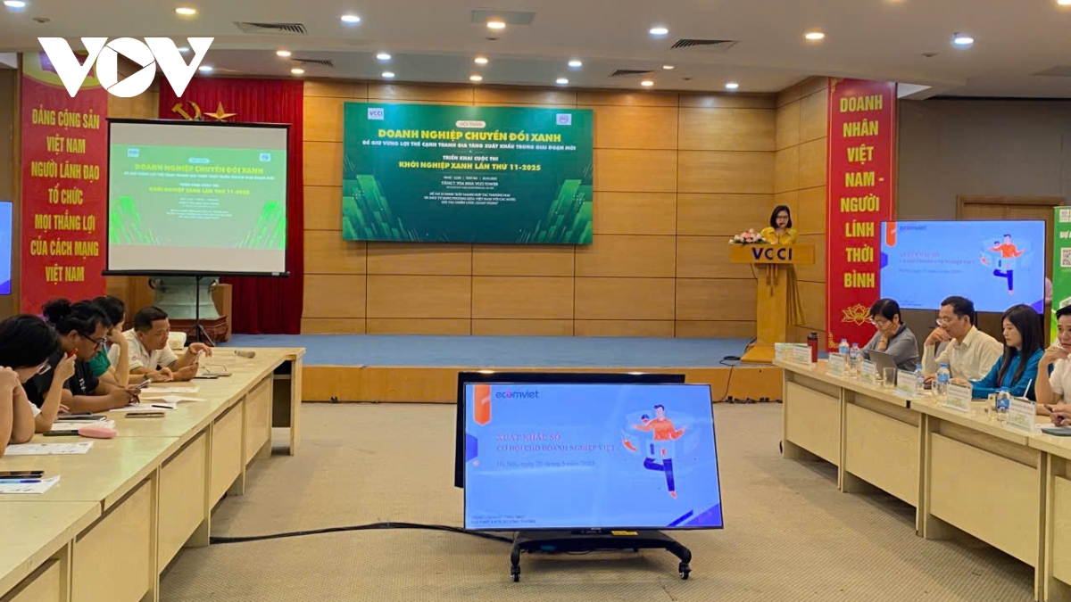 doanh nghiệp chuyển đổi xanh để gia tăng xuất khẩu hình ảnh 1 doanh nghiep chuyen doi xanh de gia tang xuat khau hinh anh 1