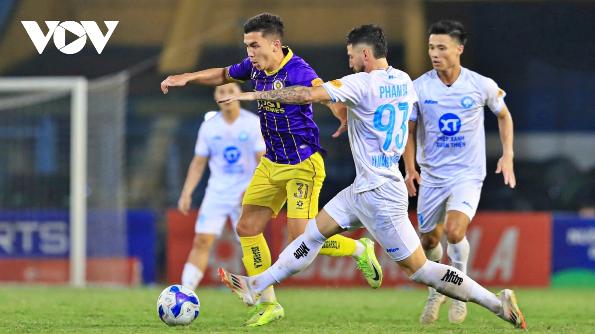 Vòng 23 V-League 2024/2025: Nam Định phất cờ, Hà Nội FC níu kéo cơ hội