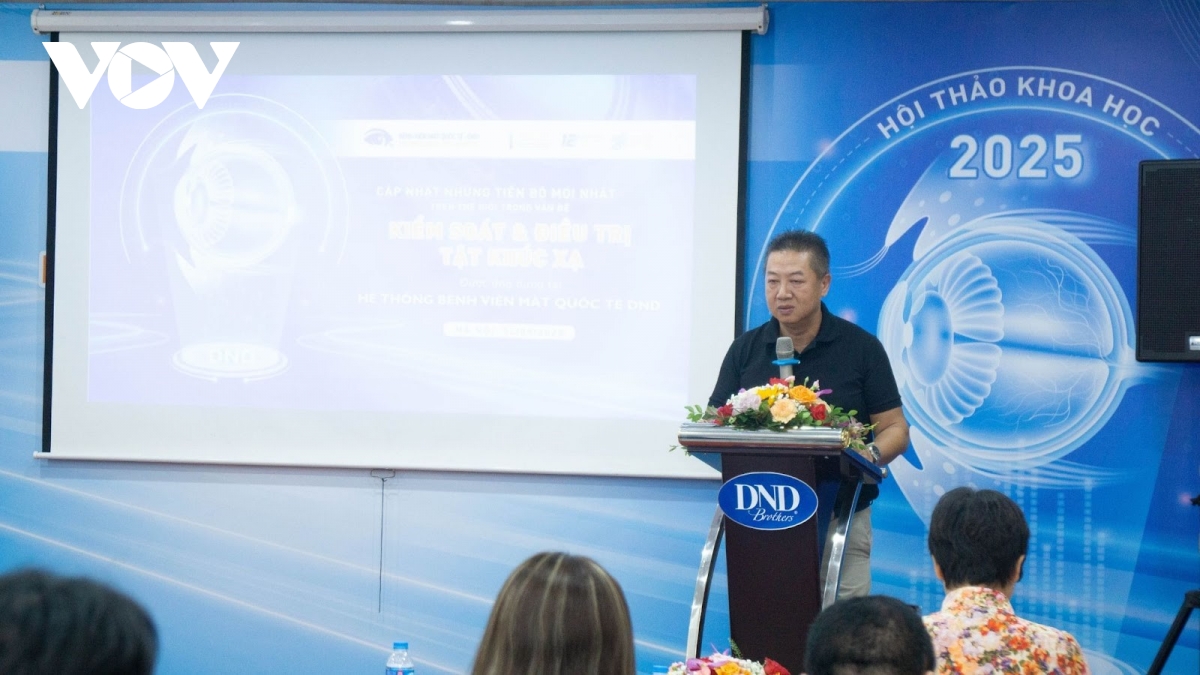 DND Brothers tiên phong cập nhật công nghệ điều trị tật khúc xạ trên thế giới năm 2025