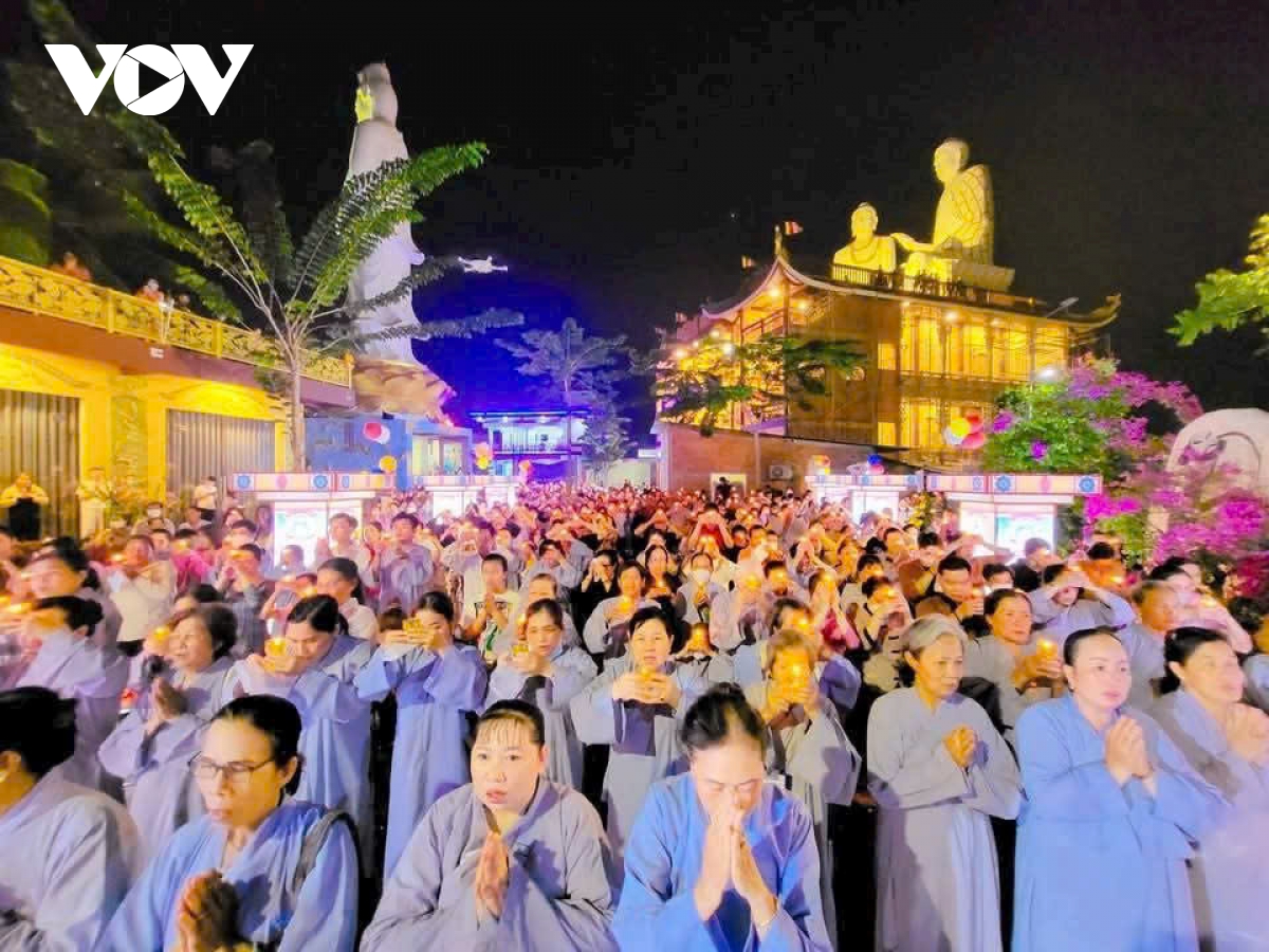Nhiều hoạt động ý nghĩa dịp Đại lễ Phật đản Vesak ở Tiền Giang