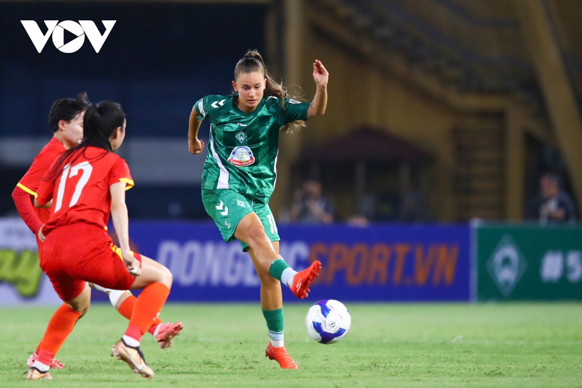ngọc minh chuyên rực sáng, Đt nữ việt nam có bài học quý trước werder bremen hình ảnh 6 ngoc minh chuyen ruc sang, Dt nu viet nam co bai hoc quy truoc werder bremen hinh anh 6