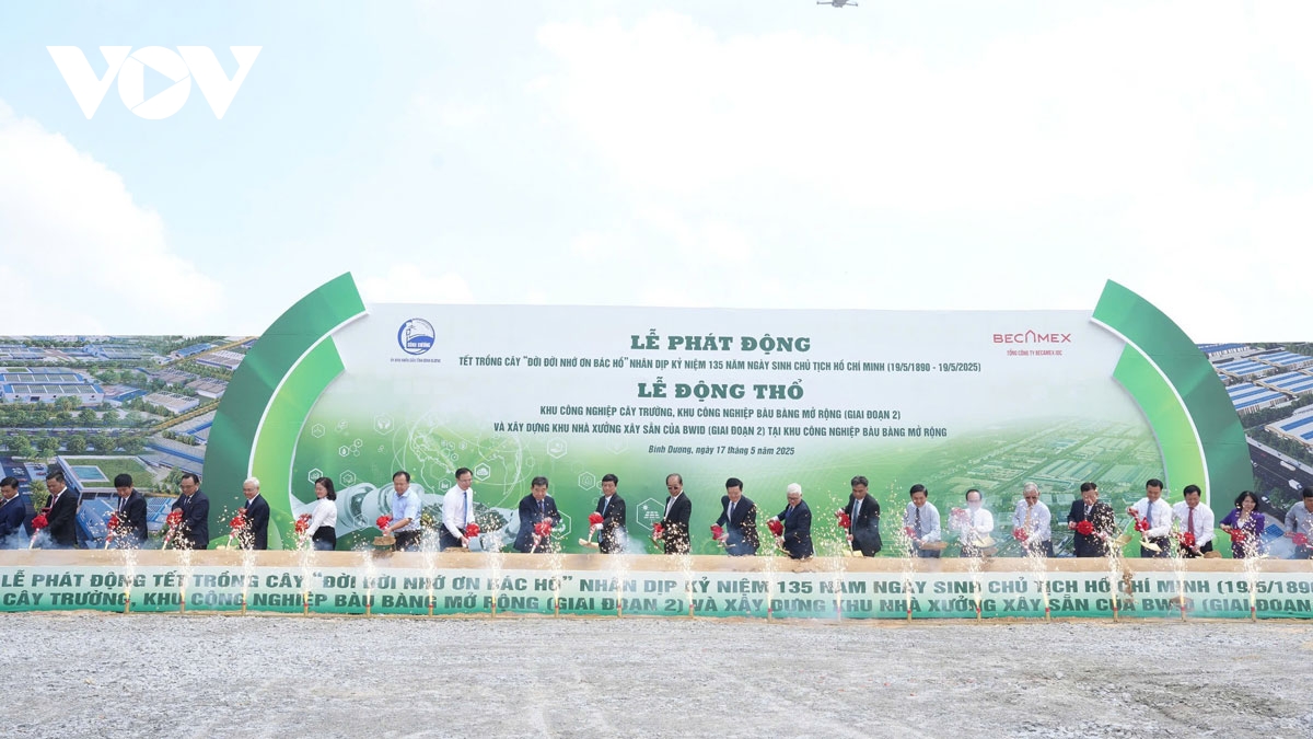 phó thủ tướng dự lễ động thổ 2 khu công nghiệp công nghệ cao tại bình dương hình ảnh 2 pho thu tuong du le dong tho 2 khu cong nghiep cong nghe cao tai binh duong hinh anh 2