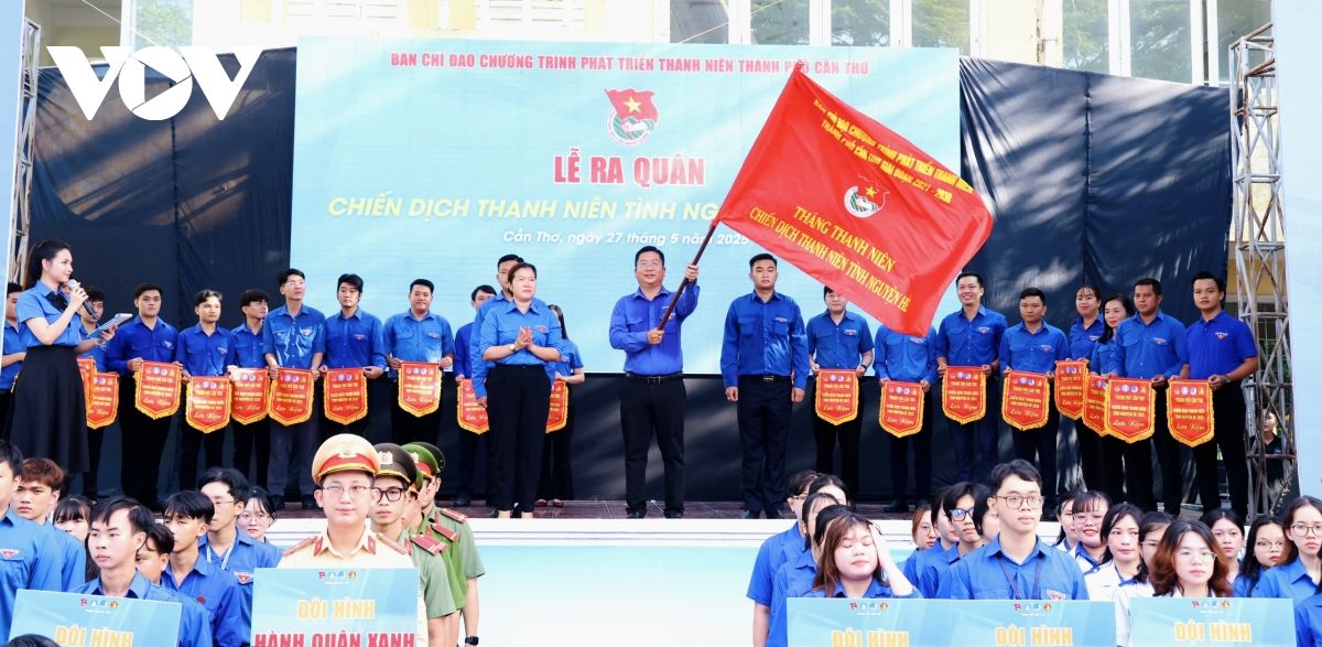 hơn 30.000 thanh niên cần thơ tham chiến dịch tình nguyện hè 2025 hình ảnh 1 hon 30.000 thanh nien can tho tham chien dich tinh nguyen he 2025 hinh anh 1