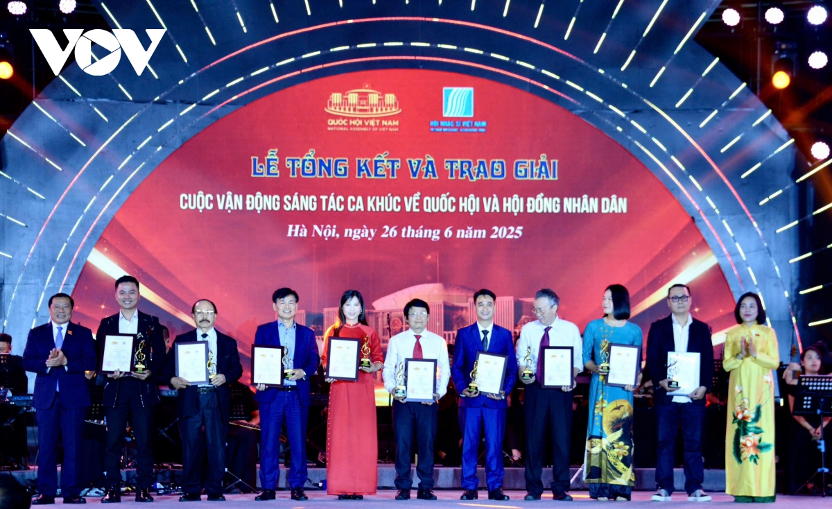 tổng kết và trao giải cuộc vận động sáng tác ca khúc về quốc hội và hĐnd hình ảnh 5 tong ket va trao giai cuoc van dong sang tac ca khuc ve quoc hoi va hDnd hinh anh 5