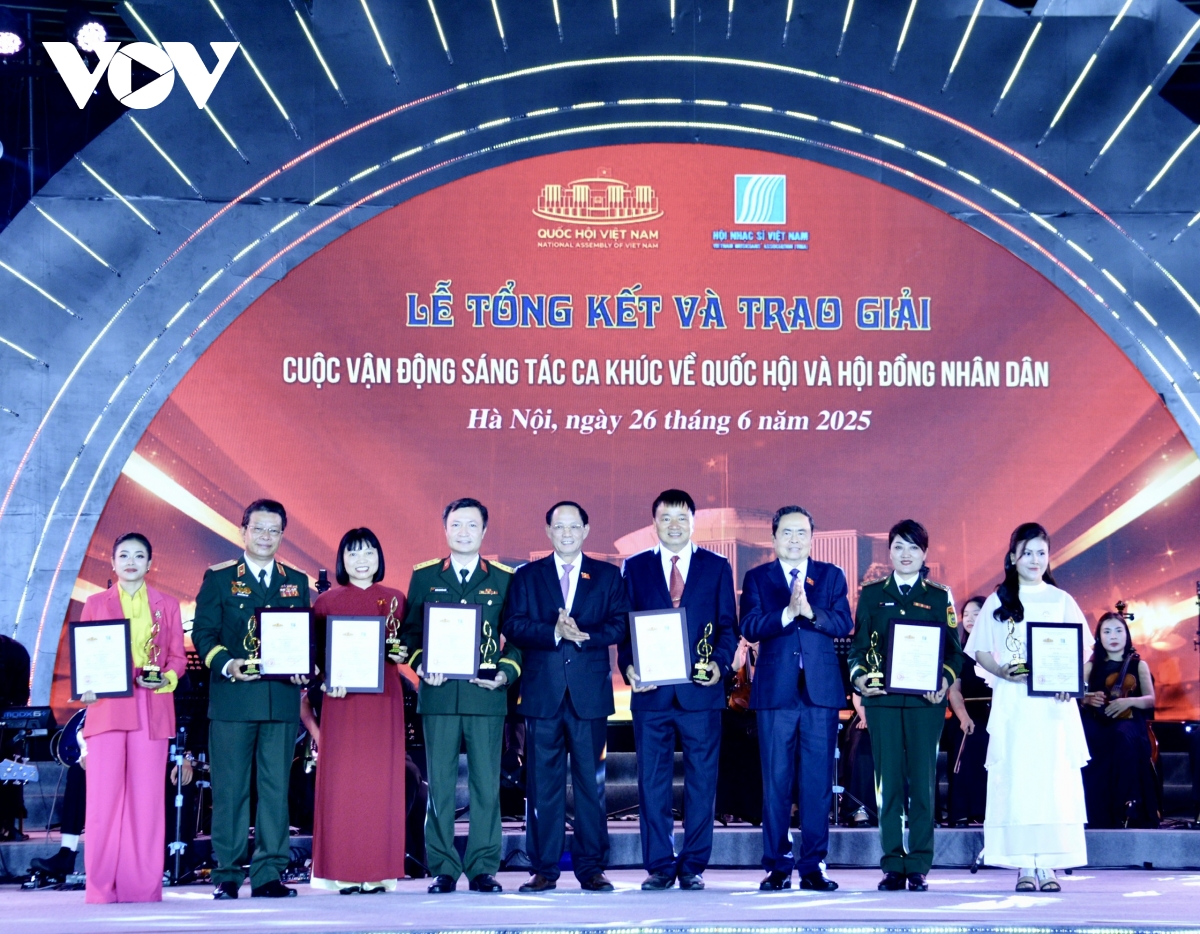Tổng kết và Trao giải Cuộc vận động sáng tác ca khúc về Quốc hội và HĐND
