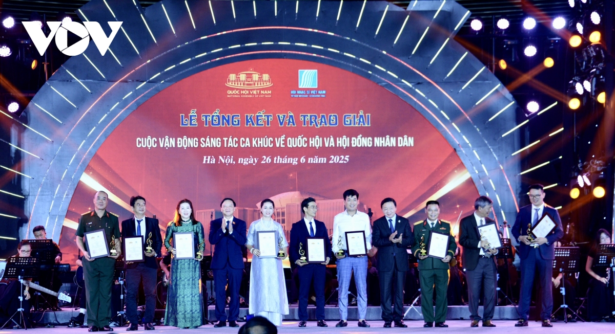tổng kết và trao giải cuộc vận động sáng tác ca khúc về quốc hội và hĐnd hình ảnh 4 tong ket va trao giai cuoc van dong sang tac ca khuc ve quoc hoi va hDnd hinh anh 4