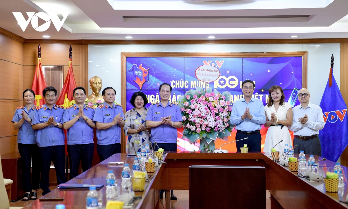 nhiều bộ, ngành, địa phương chúc mừng vov nhân ngày báo chí cách mạng việt nam hình ảnh 8 nhieu bo, nganh, dia phuong chuc mung vov nhan ngay bao chi cach mang viet nam hinh anh 8