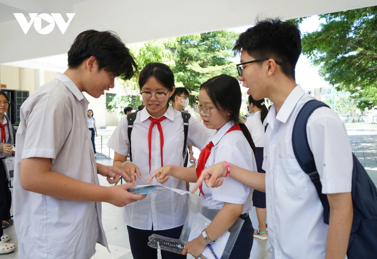 kỳ thi vào lớp 10 thpt ở Đà nẵng diễn ra an toàn hình ảnh 1 ky thi vao lop 10 thpt o Da nang dien ra an toan hinh anh 1