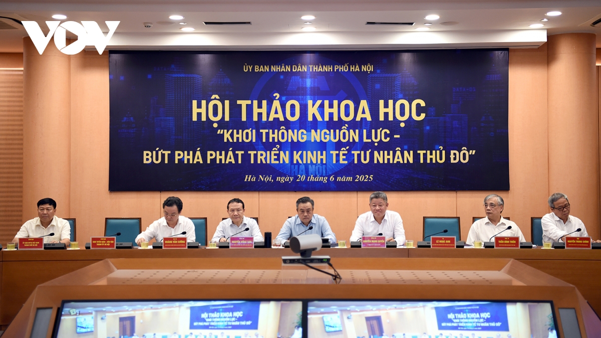 ha noi se khoi thong nguon luc, tao dieu kien thuan loi de kinh te tu nhan but pha hinh anh 1