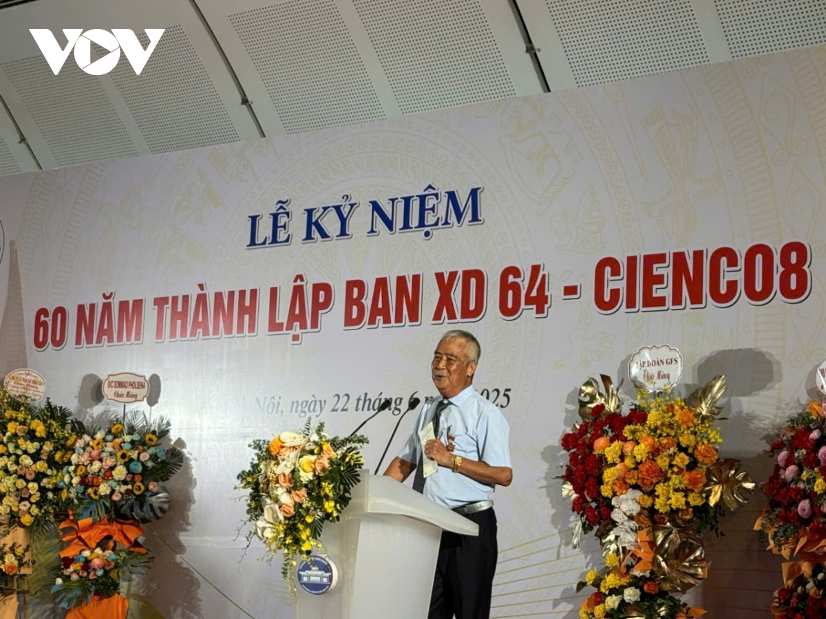 kỷ niệm 60 năm thành lập ban xây dựng 64, đơn vị làm đường cho nước bạn lào hình ảnh 1 ky niem 60 nam thanh lap ban xay dung 64, don vi lam duong cho nuoc ban lao hinh anh 1