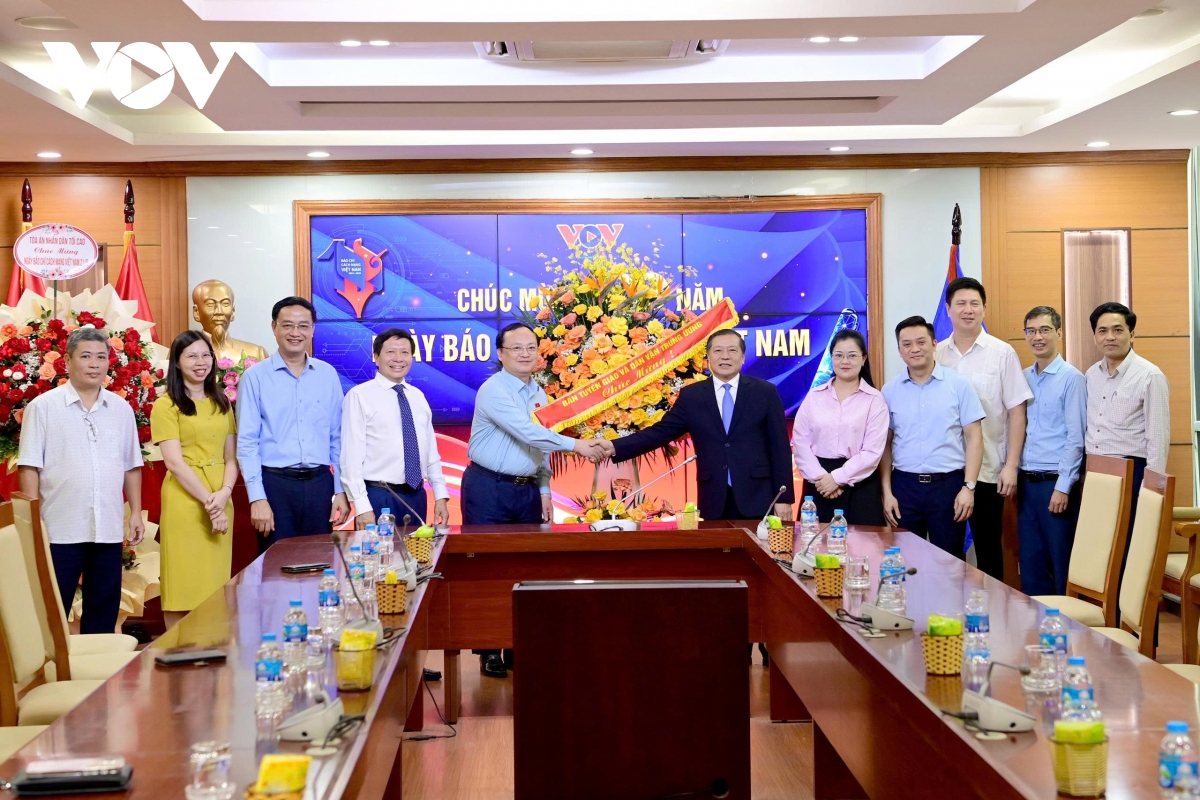 Nhiều Bộ, ngành, địa phương chúc mừng VOV nhân Ngày Báo chí Cách mạng Việt Nam