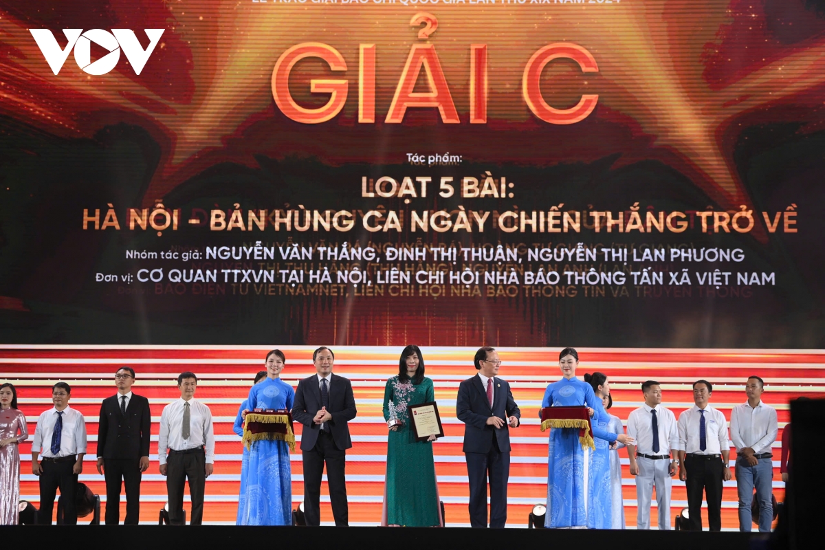 toan canh le trao giai bao chi quoc gia lan thu 19 - nam 2024 hinh anh 8