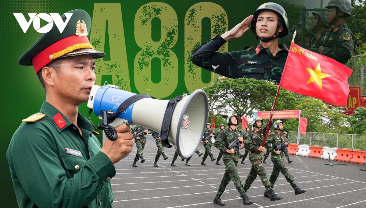 Thầy giáo huấn luyện diễu binh với 2 nhiệm vụ đặc biệt trong năm 2025