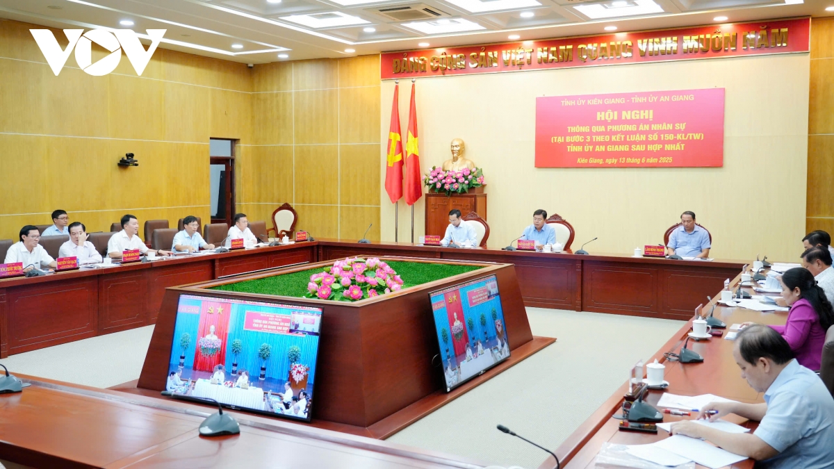 an giang và kiên giang thông qua phương án nhân sự sau hợp nhất tỉnh hình ảnh 1 an giang va kien giang thong qua phuong an nhan su sau hop nhat tinh hinh anh 1