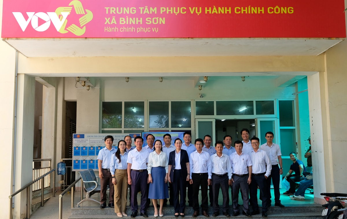 Quảng Ngãi vận hành thử nghiệm mô hình chính quyền 2 cấp