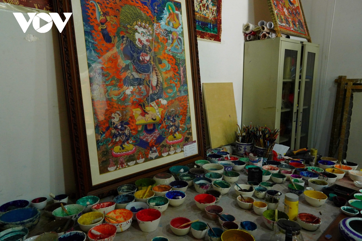thangka nghệ thuật tranh độc đáo của người tạng ở trung quốc hình ảnh 5 thangka nghe thuat tranh doc dao cua nguoi tang o trung quoc hinh anh 5