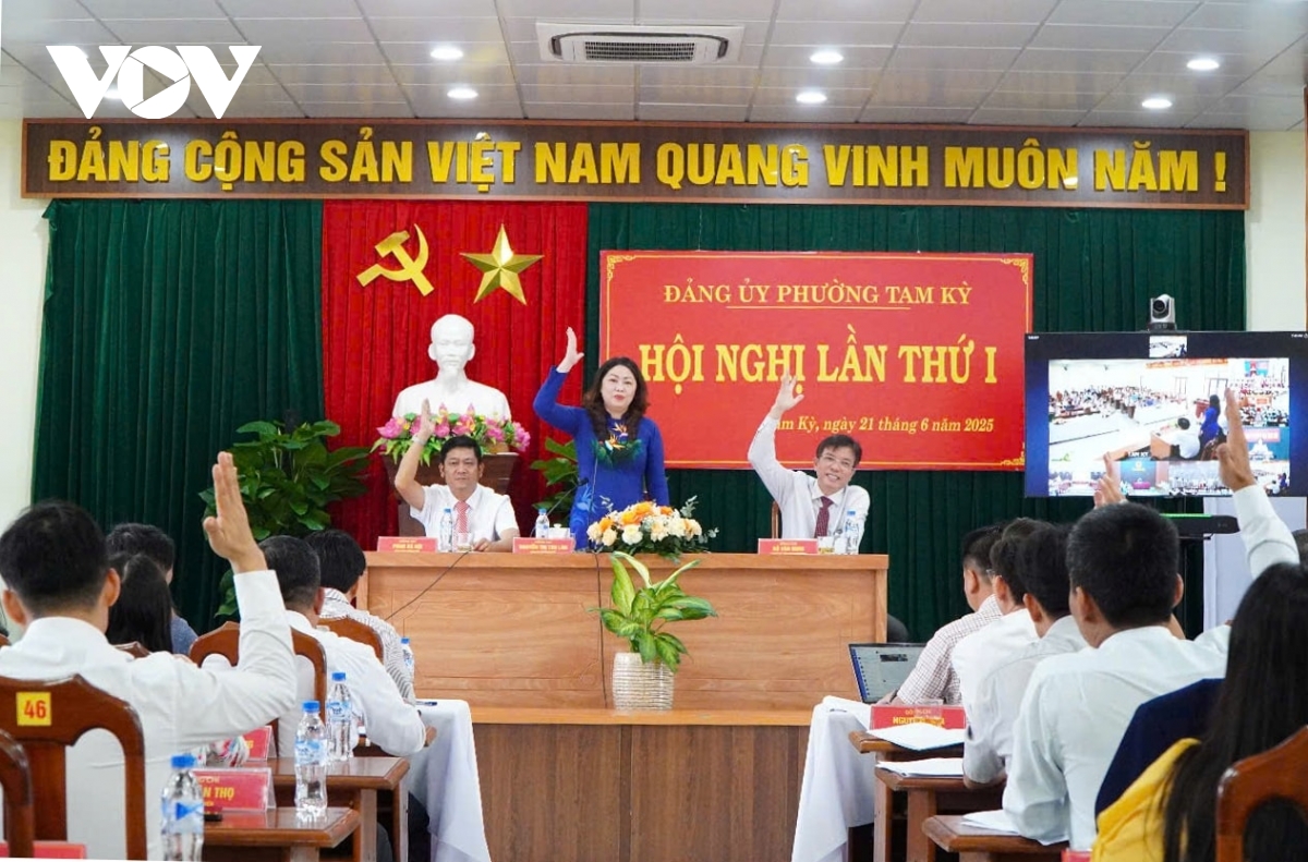 3 xã, phường mới tại tỉnh quảng nam bắt đầu vận hành thử nghiệm hoạt động hình ảnh 1 3 xa, phuong moi tai tinh quang nam bat dau van hanh thu nghiem hoat dong hinh anh 1