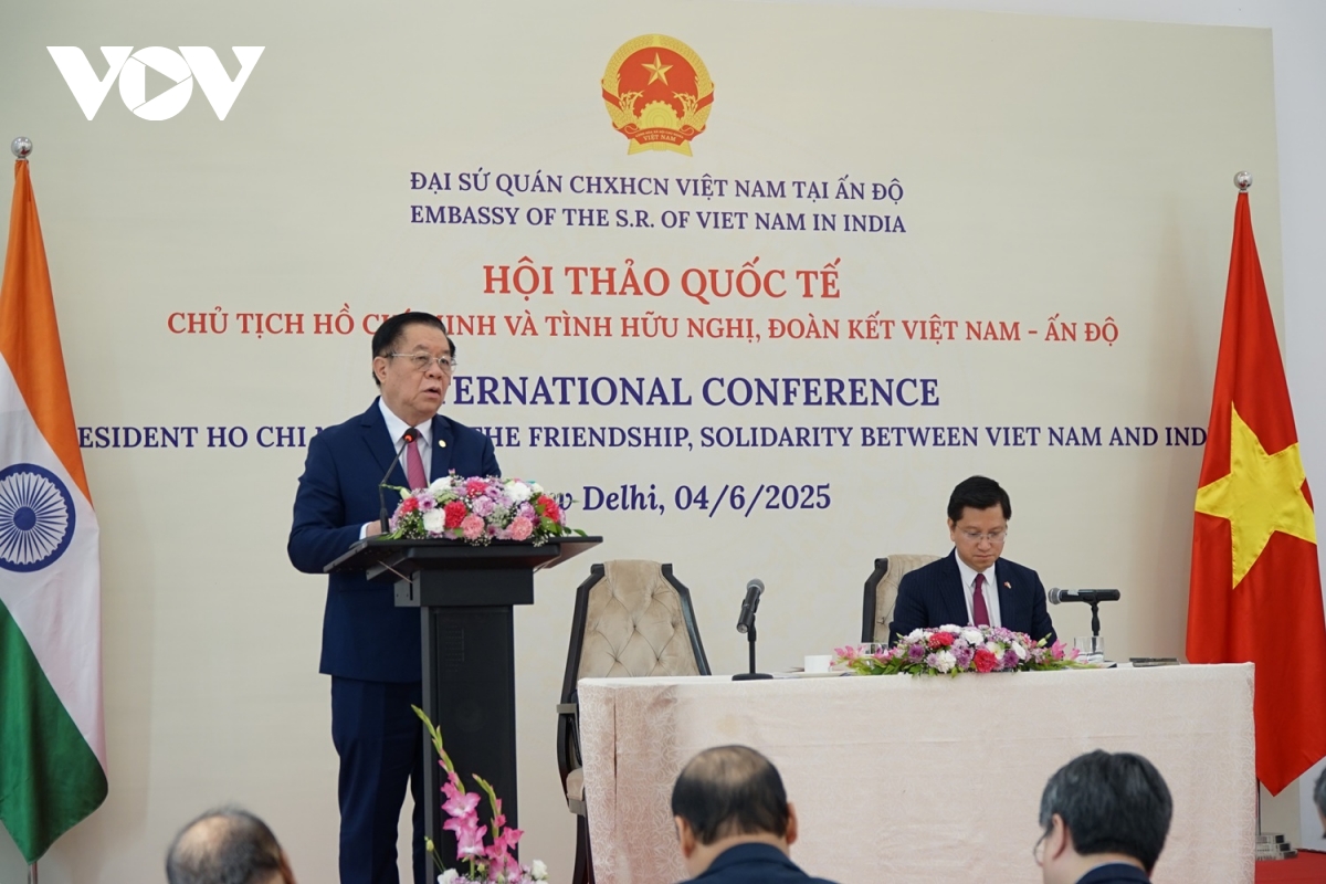 “Chủ tịch Hồ Chí Minh và tình hữu nghị, đoàn kết Việt Nam - Ấn Độ”