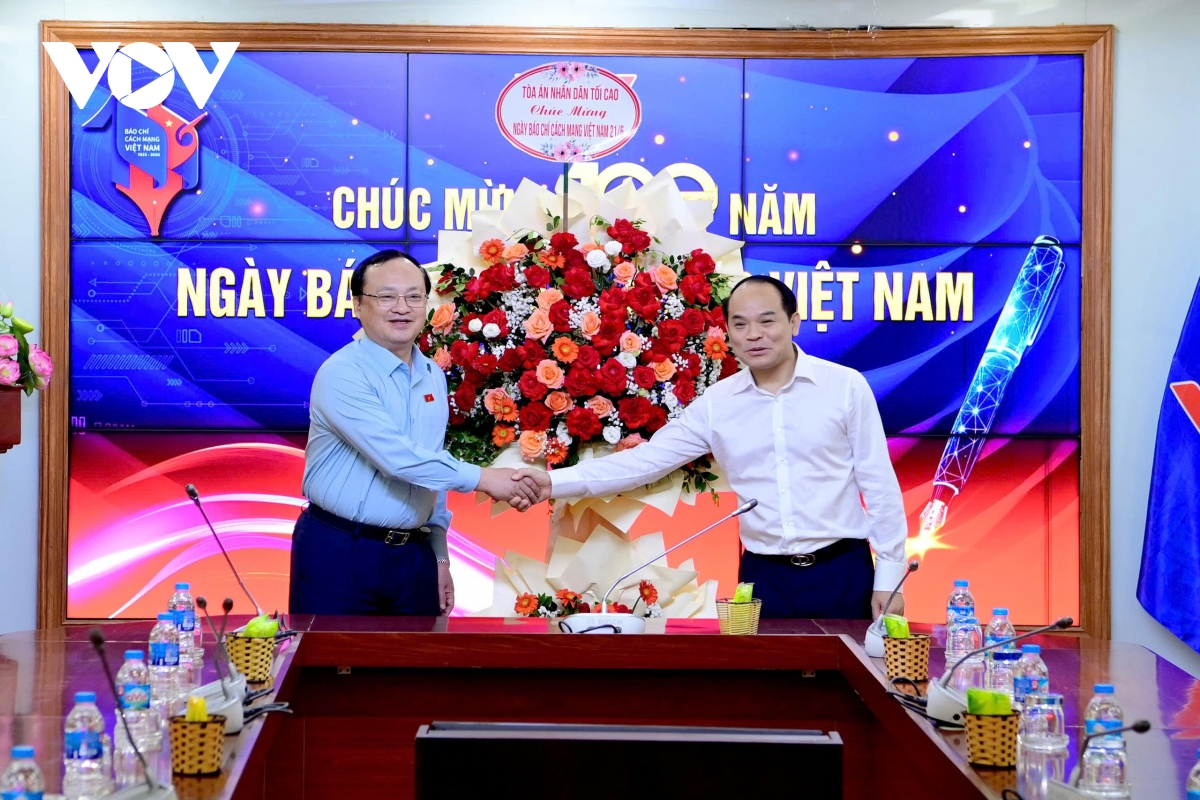 nhiều bộ, ngành, địa phương chúc mừng vov nhân ngày báo chí cách mạng việt nam hình ảnh 3 nhieu bo, nganh, dia phuong chuc mung vov nhan ngay bao chi cach mang viet nam hinh anh 3