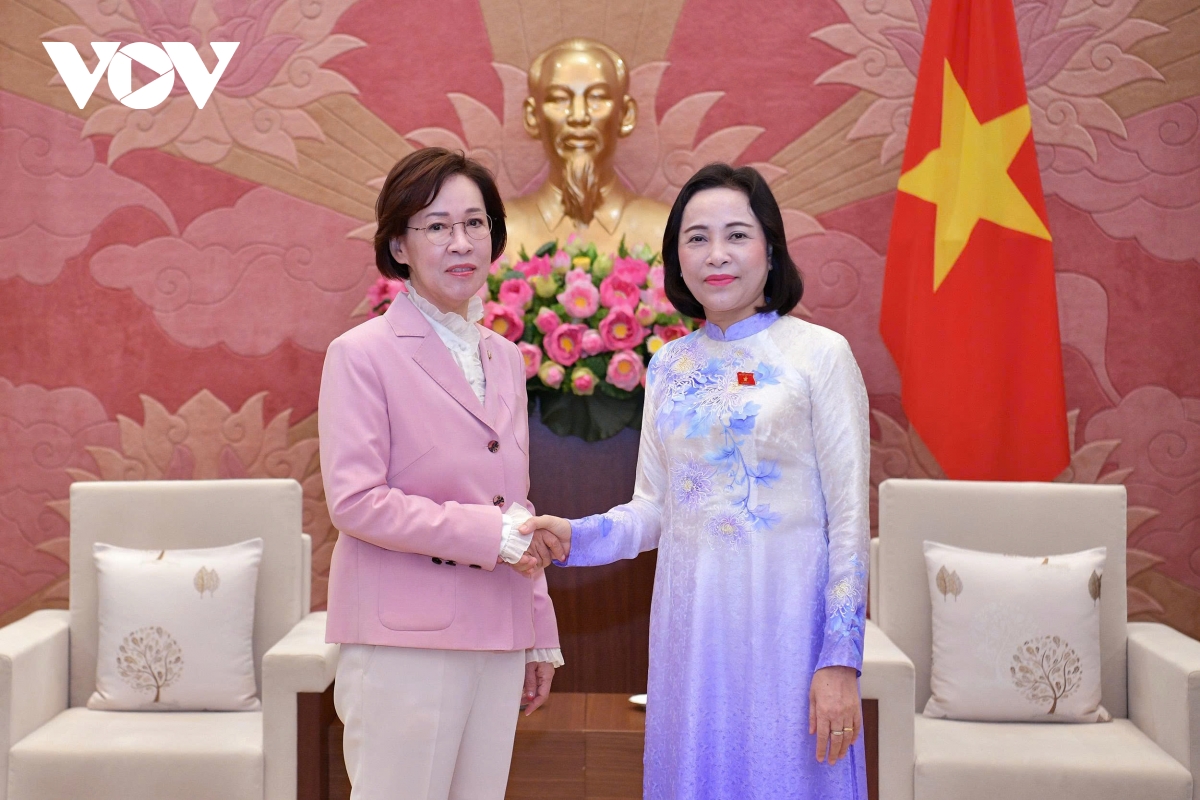 bà nguyễn thị thanh tiếp Đoàn Ủy ban bình đẳng giới và gia đình, quốc hội hàn quốc hình ảnh 1 ba nguyen thi thanh tiep Doan Uy ban binh dang gioi va gia dinh, quoc hoi han quoc hinh anh 1