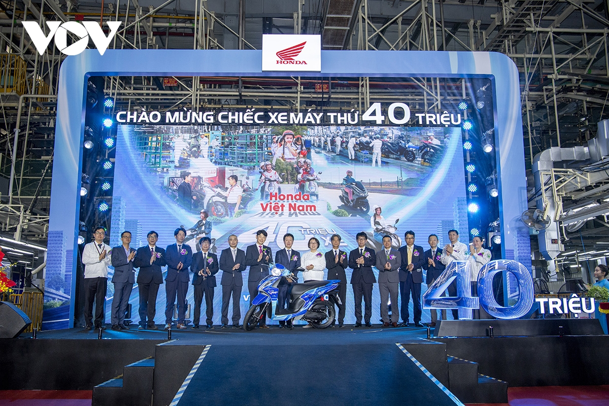 honda việt nam xuất xưởng chiếc xe máy thứ 40 triệu hình ảnh 1 honda viet nam xuat xuong chiec xe may thu 40 trieu hinh anh 1