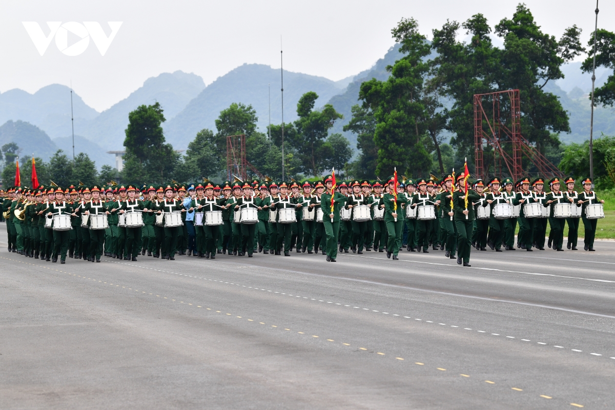 các khối diễu binh kỷ niệm 80 năm quốc khánh lần đầu hợp luyện hình ảnh 4 cac khoi dieu binh ky niem 80 nam quoc khanh lan dau hop luyen hinh anh 4