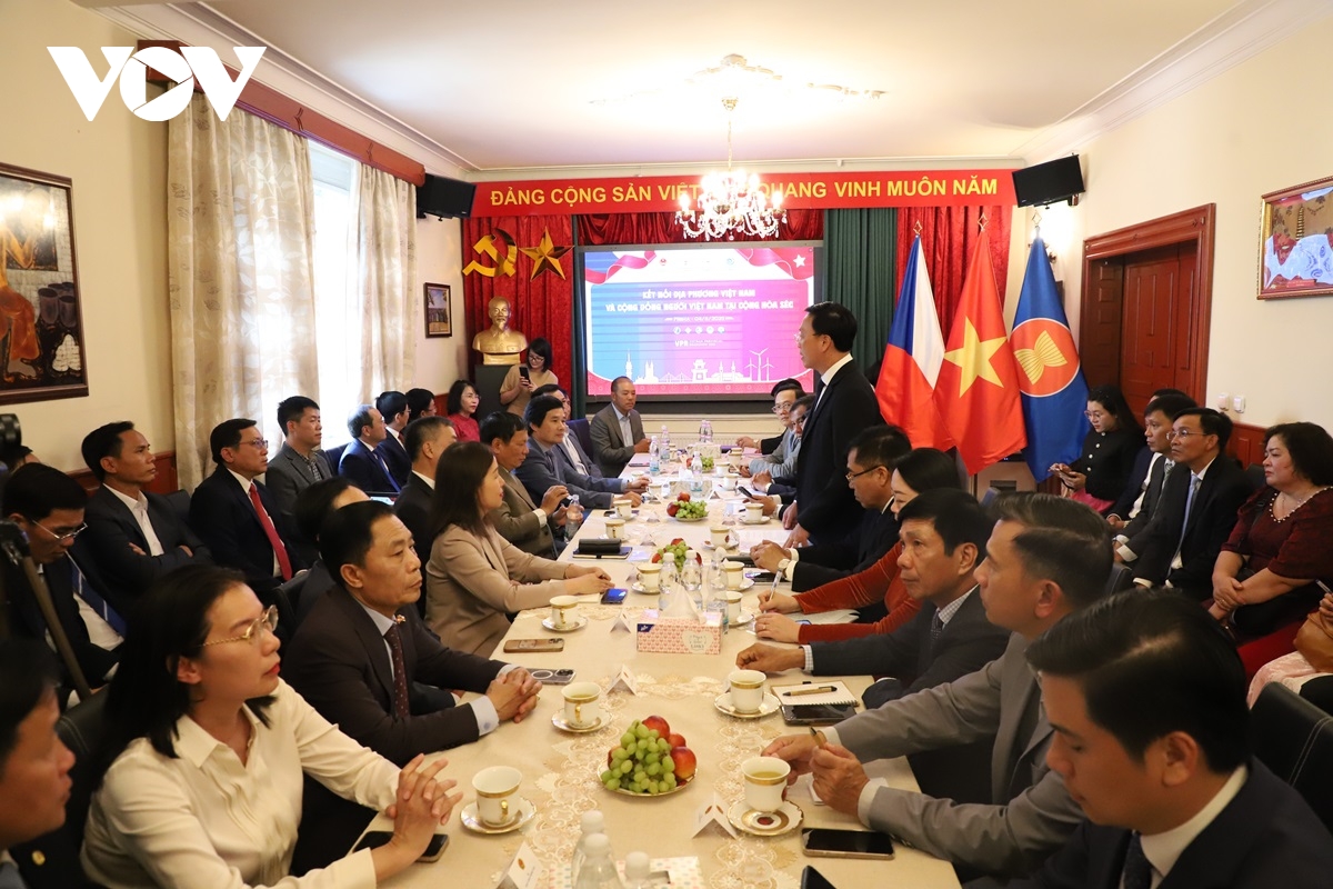 tăng cường hợp tác địa phương giữa việt nam - cộng hòa séc hình ảnh 1 tang cuong hop tac dia phuong giua viet nam - cong hoa sec hinh anh 1