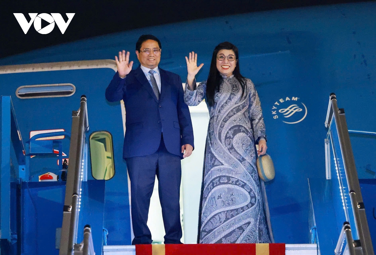 thu tuong pham minh chinh len duong du hoi nghi Dai duong lien hop quoc tai phap hinh anh 1