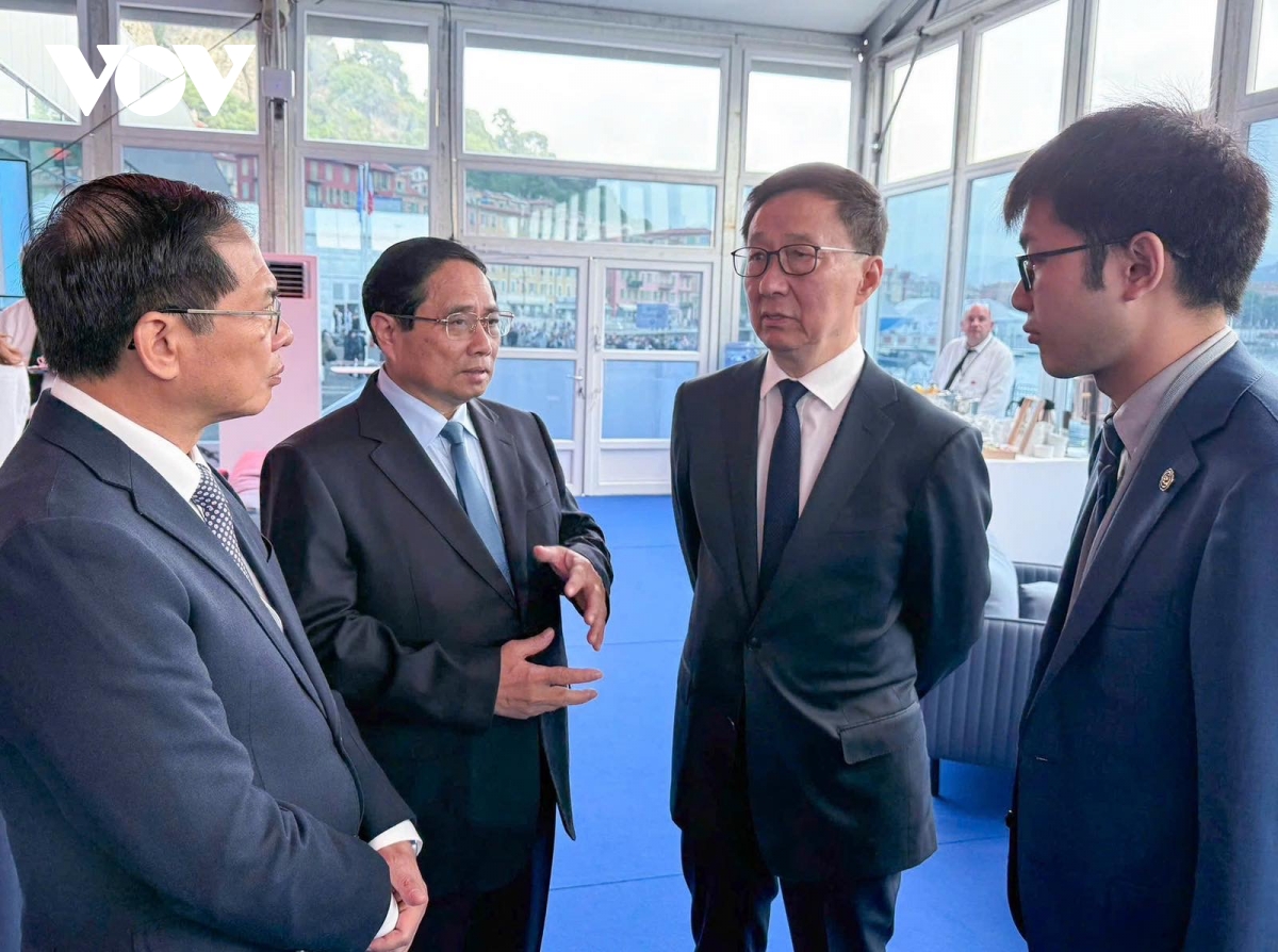 thủ tướng phạm minh chính gặp phó chủ tịch nước trung quốc hình ảnh 1 thu tuong pham minh chinh gap pho chu tich nuoc trung quoc hinh anh 1
