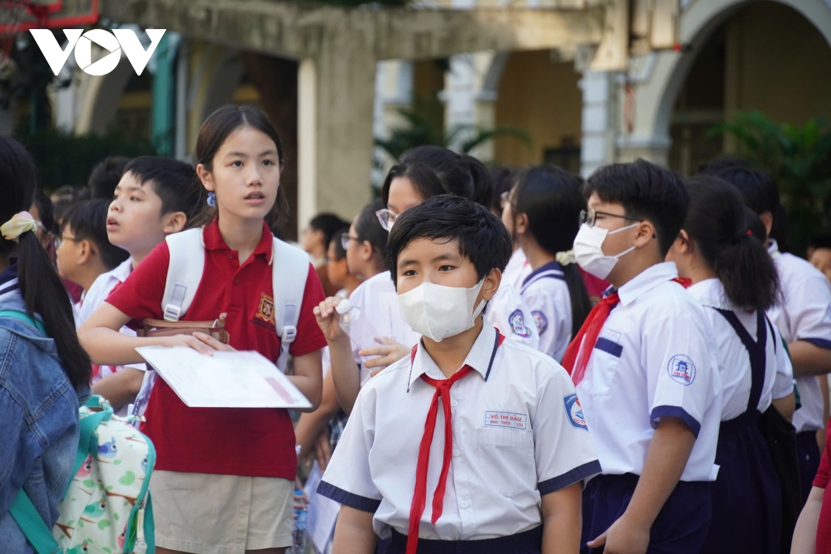 Khảo sát vào lớp 6 trường “hot” nhất TP.HCM