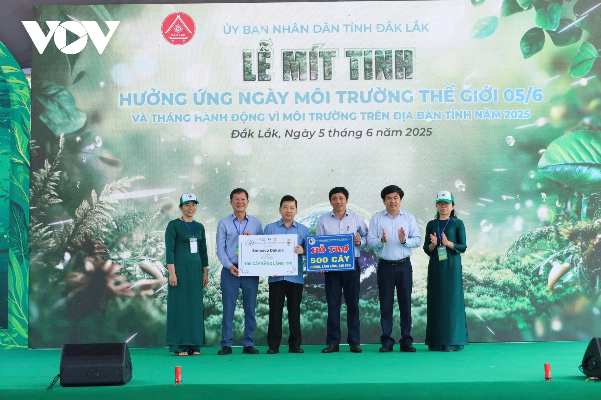 Đắk Lắk phát động "Chống ô nhiễm nhựa"