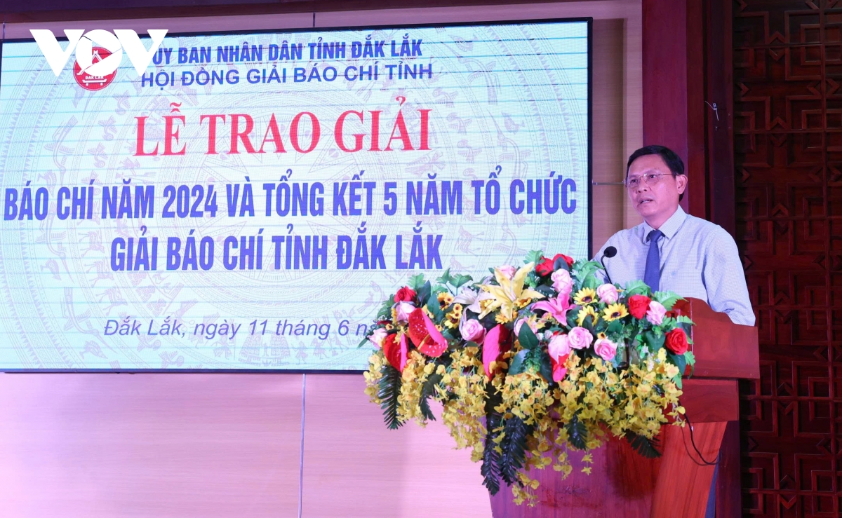 giải báo chí tỉnh Đắk lắk hướng tới chặng đường mới, phương thức mới hình ảnh 1 giai bao chi tinh Dak lak huong toi chang duong moi, phuong thuc moi hinh anh 1