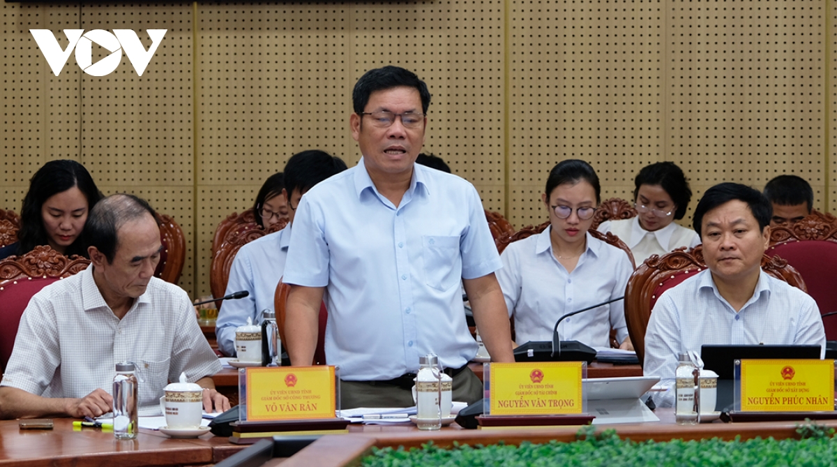 giải ngân vốn đầu tư công và thu ngân sách của quảng ngãi không đạt kế hoạch hình ảnh 2 giai ngan von dau tu cong va thu ngan sach cua quang ngai khong dat ke hoach hinh anh 2