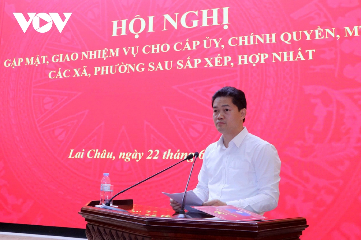 ban thường vụ tỉnh ủy lai châu giao nhiệm vụ cho cấp ủy, chính quyền cấp xã mới hình ảnh 1 ban thuong vu tinh uy lai chau giao nhiem vu cho cap uy, chinh quyen cap xa moi hinh anh 1