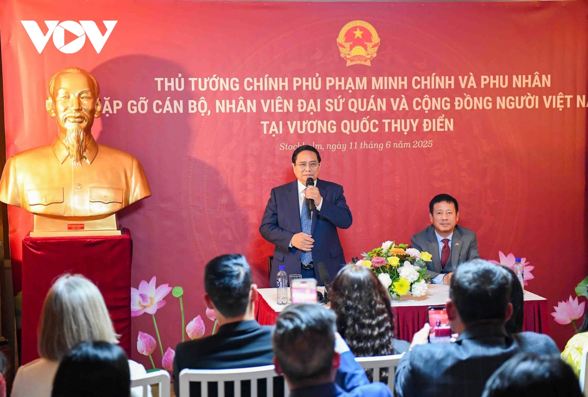 thủ tướng phạm minh chính bày tỏ trân trọng tình cảm từ nhân dân thụy Điển hình ảnh 1 thu tuong pham minh chinh bay to tran trong tinh cam tu nhan dan thuy Dien hinh anh 1