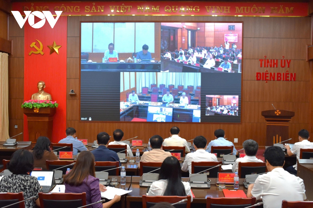 Đoàn công tác bộ chính trị, ban bí thư làm việc với tỉnh Điện biên hình ảnh 1 Doan cong tac bo chinh tri, ban bi thu lam viec voi tinh Dien bien hinh anh 1