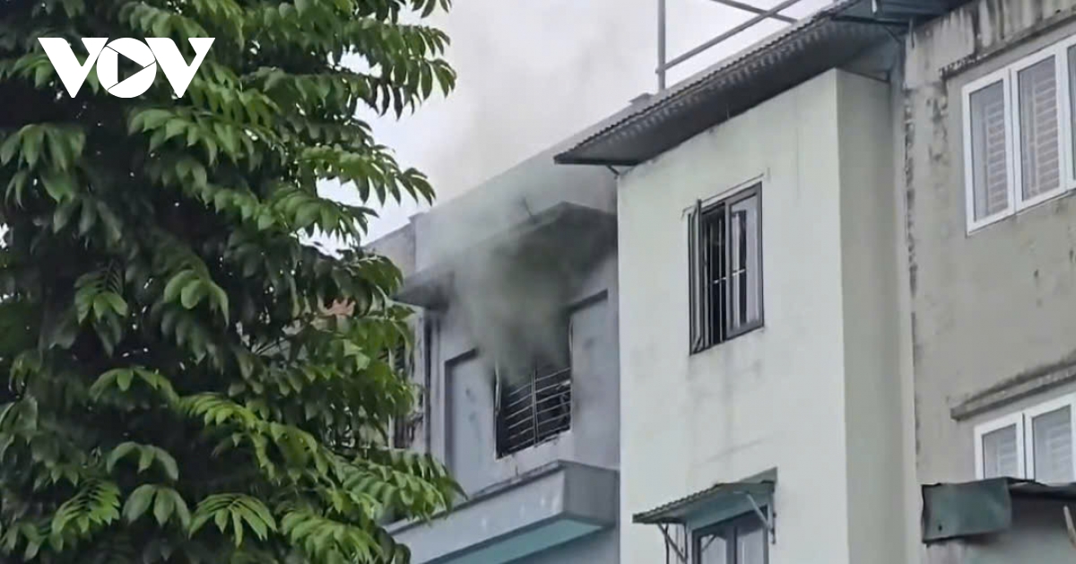 sau tieng no lon, can nha boc chay khien 2 nguoi tu vong o ha Dong, ha noi hinh anh 3