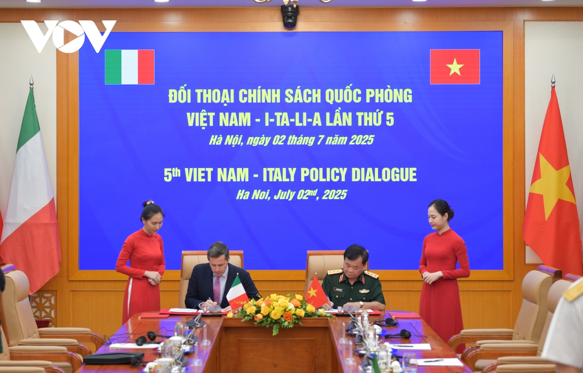 Đối thoại chính sách quốc phòng việt nam - italy lần thứ 5 hình ảnh 4 Doi thoai chinh sach quoc phong viet nam - italy lan thu 5 hinh anh 4