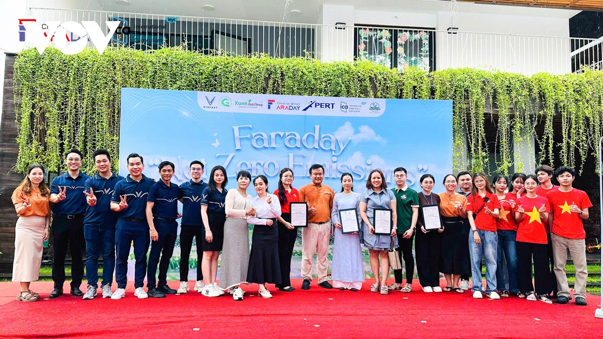 faraday creative school tien phong uom mam the he net zero tu giao duc mam non hinh anh 3