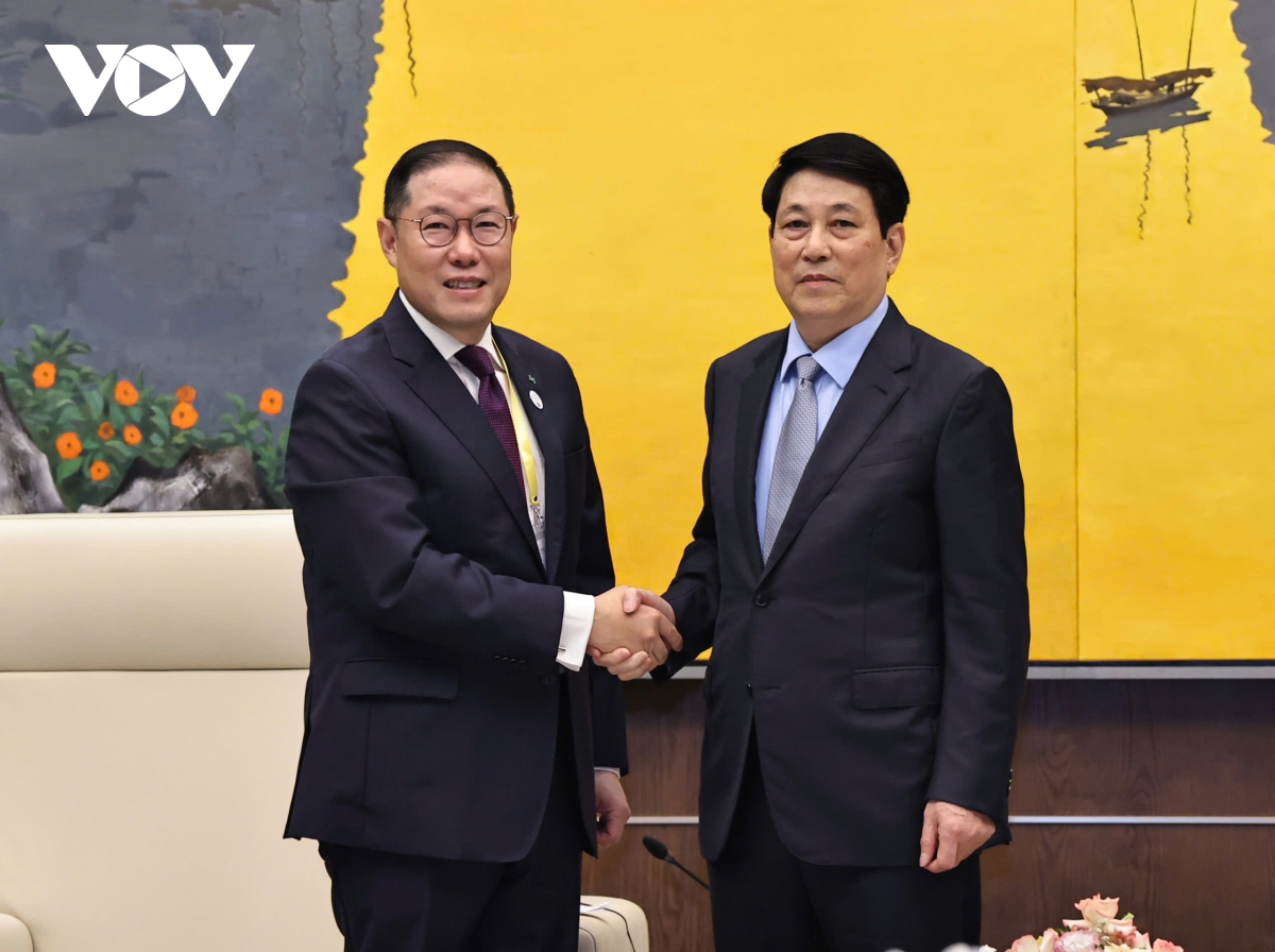 chủ tịch nước lương cường tiếp chủ tịch hội đồng tư vấn kinh doanh apec 2025 hình ảnh 1 chu tich nuoc luong cuong tiep chu tich hoi dong tu van kinh doanh apec 2025 hinh anh 1