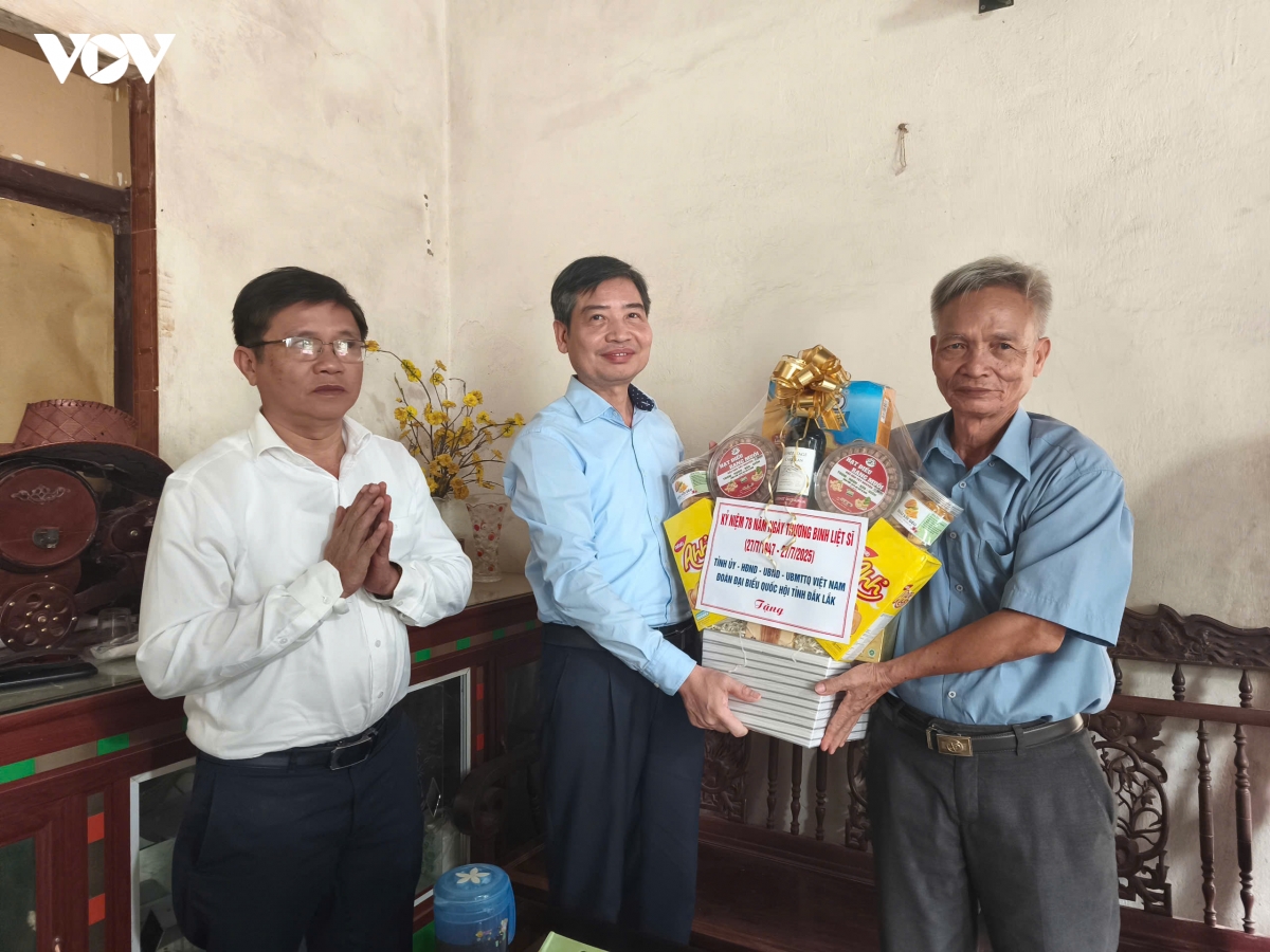 Đắk Lắk tiến hành nhiều hoạt động đền ơn đáp nghĩa