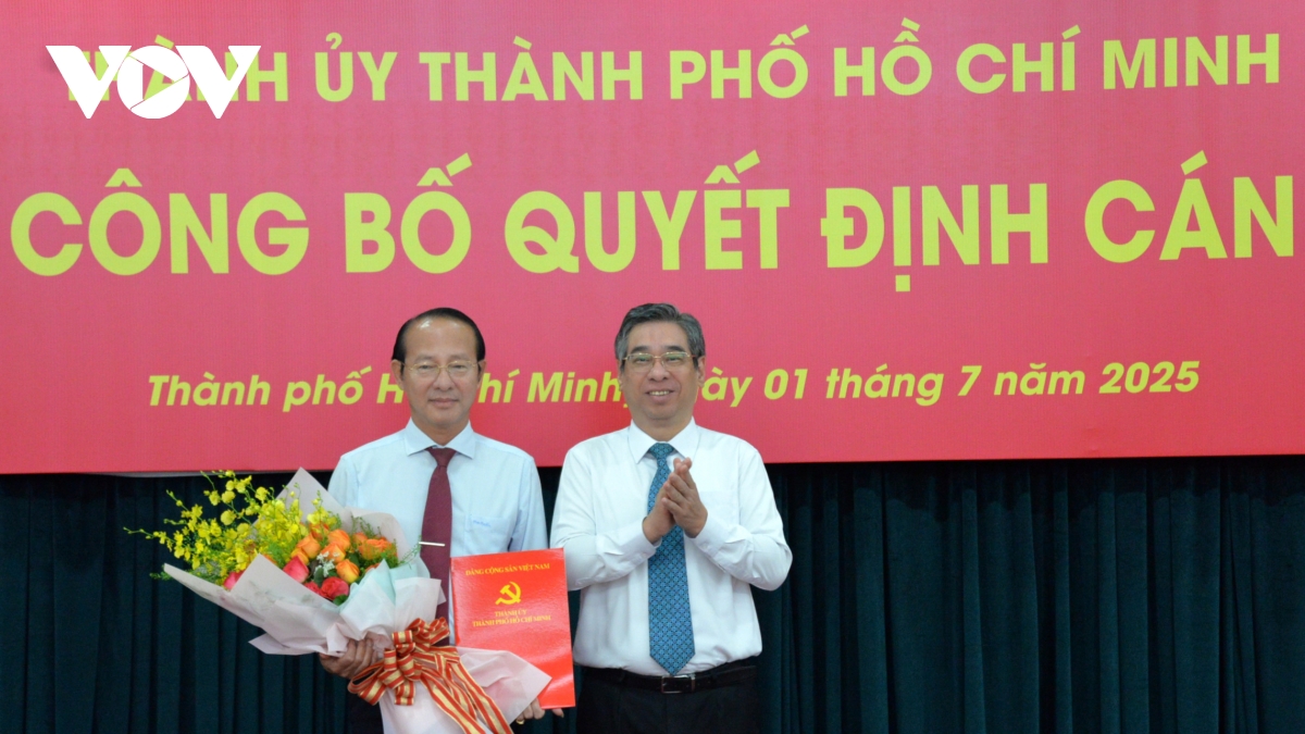 Ông Đặng Minh Thông làm Phó Bí thư Thành ủy TP.HCM